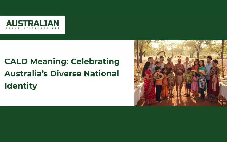 CALD meaning: People from diverse national identities in Australia