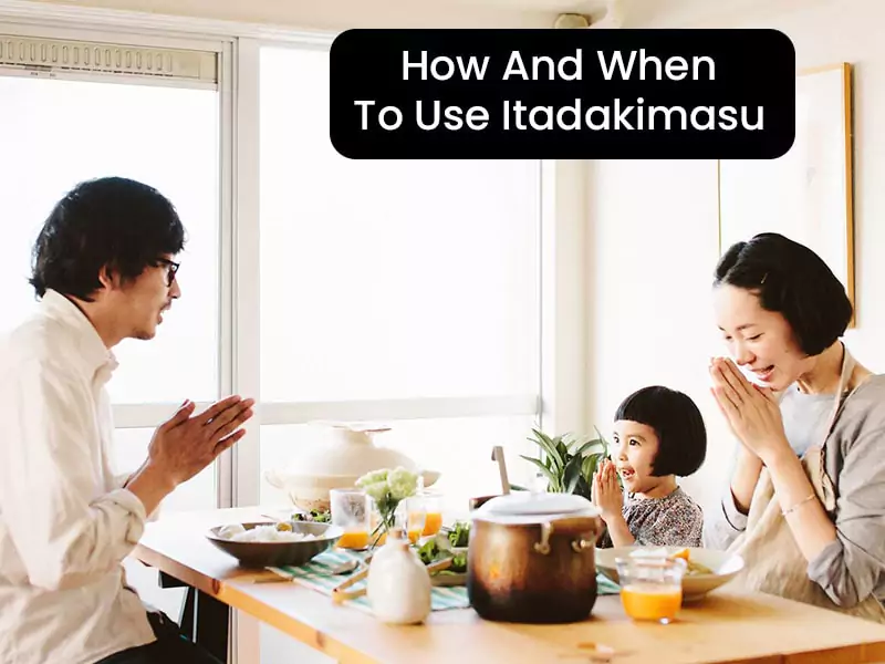 How And When To Use Itadakimasu