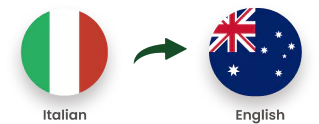 Italian to English<br />
