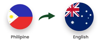 Philippines ☛ English
