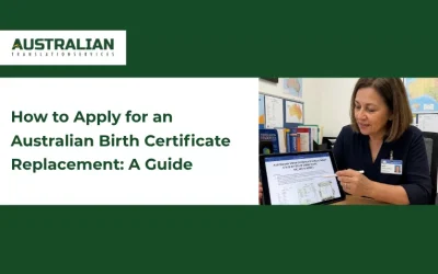 How to Apply for an Australian Birth Certificate Replacement: A Guide