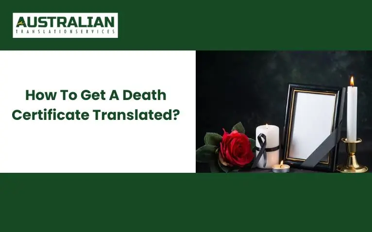 How to Get a Death Certificate Translated