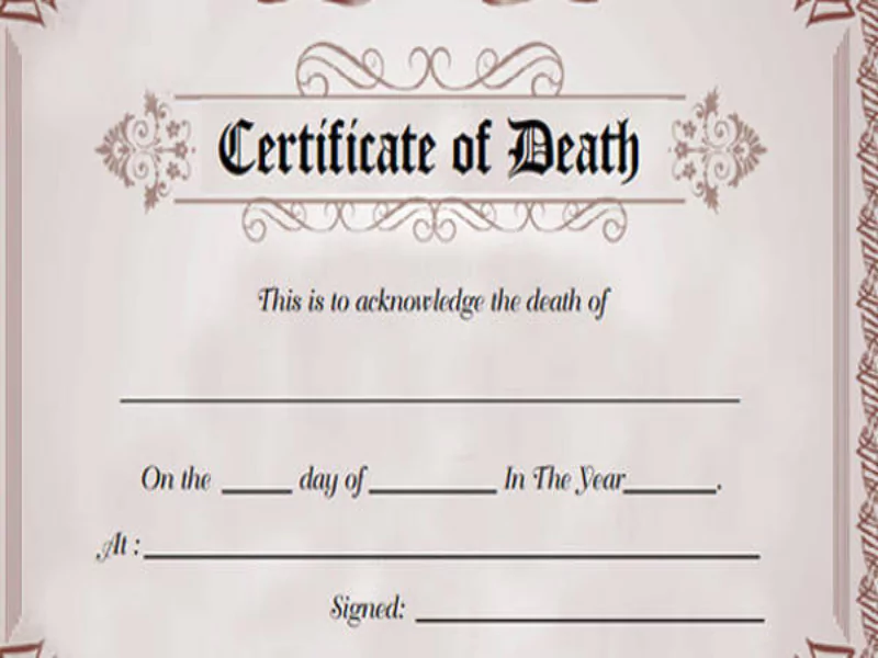 What are Death Certificates What are Death Certificates