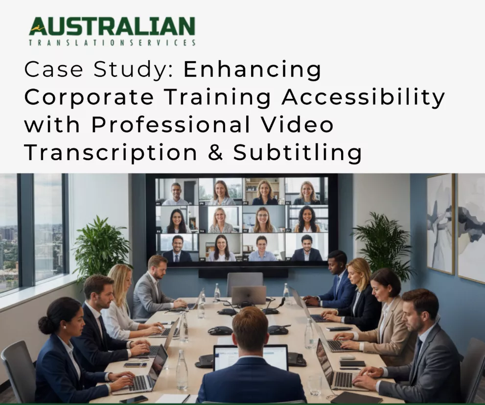 Enhancing Corporate Training Accessibility with Professional Video Transcription & Subtitling<br />
