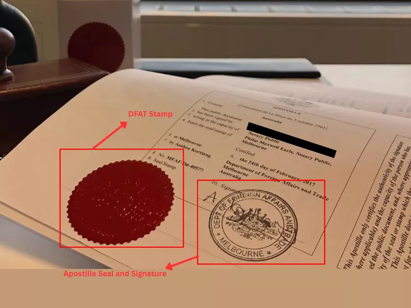 How Does a DFAT Apostille Look Like and What Does it Include