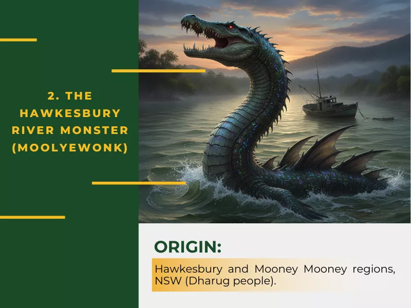 The Hawkesbury River Monster – New South Wales’s Prehistoric Water Serpent<br />
