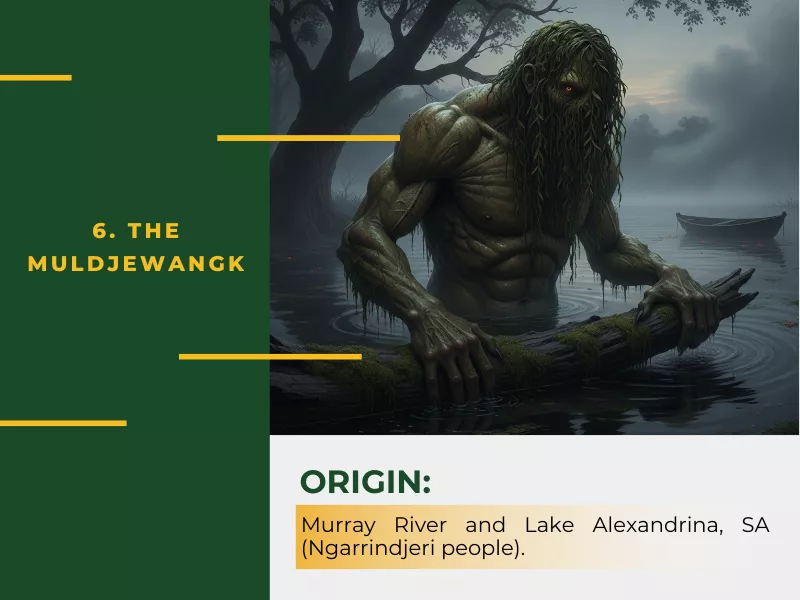 The Muldjewangk – Legend of the Murray River<br />
