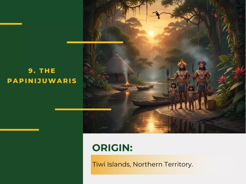 The Papinijuwaris – The Celestial Cannibals<br />
