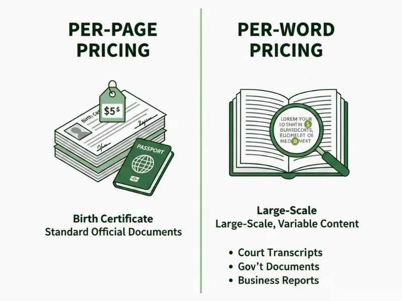 Choosing between Per-Page or Per-Word Pricing Strategically<br />
