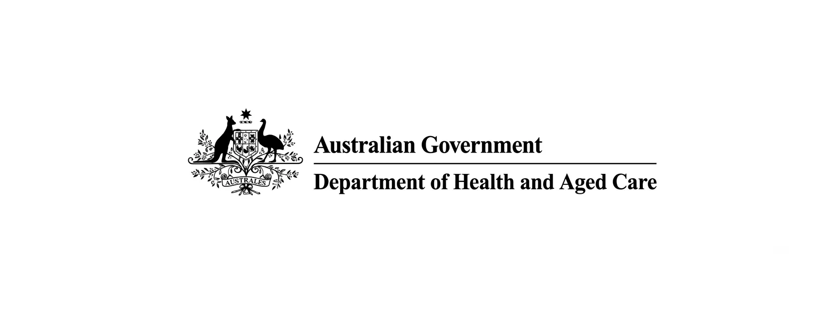 Department of Health and Aged Care logo