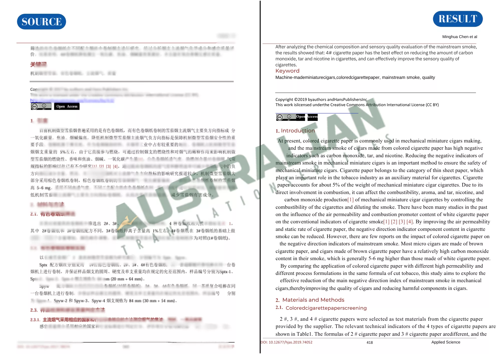 When a Government Researcher Needed Chinese Science to Fight Tobacco Harm, We Made It Speak English sample