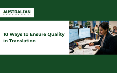 10 Ways to Ensure Quality in Translation