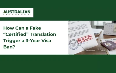 How Can a Fake Certified Translation Trigger a 3-Year Visa Ban?
